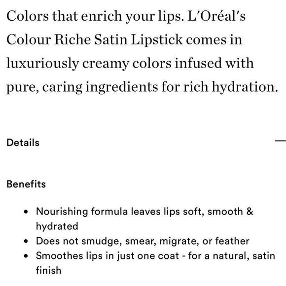 🦋 L’Oréal Worth It Medium Lipstick & Lip Liner New FullSz - Picture 10 of 10